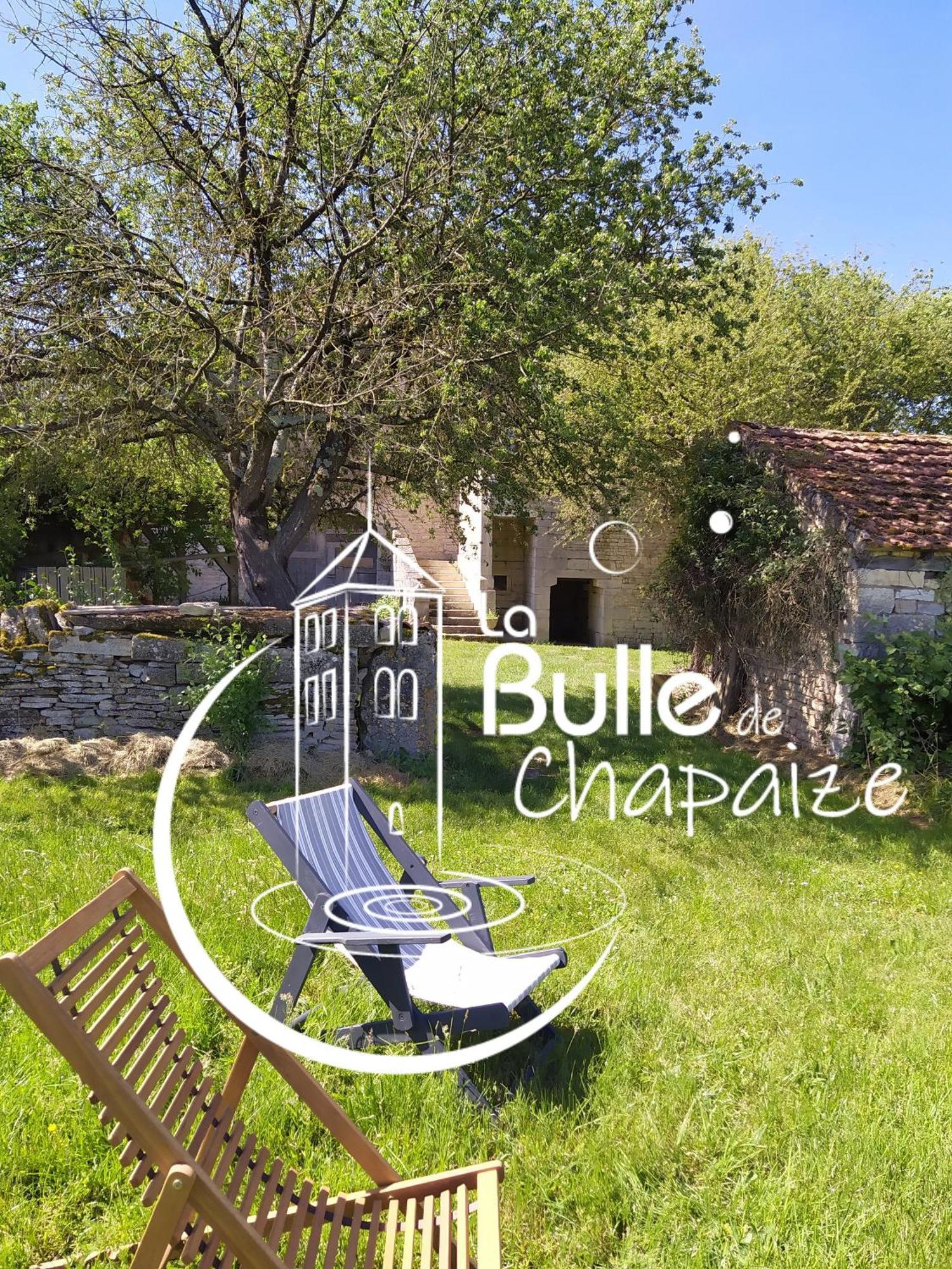 Вилла La Bulle De Chapaize Экстерьер фото